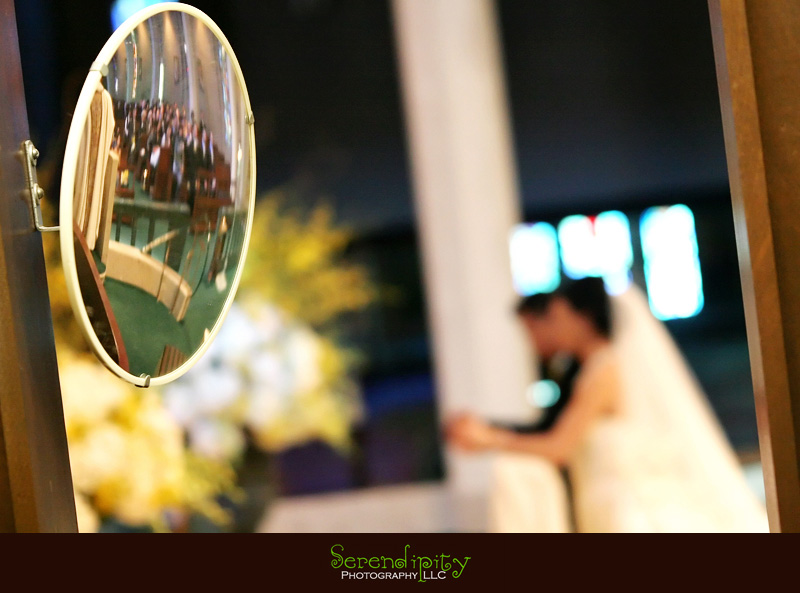 mirror reflection at church mirror reflection at church