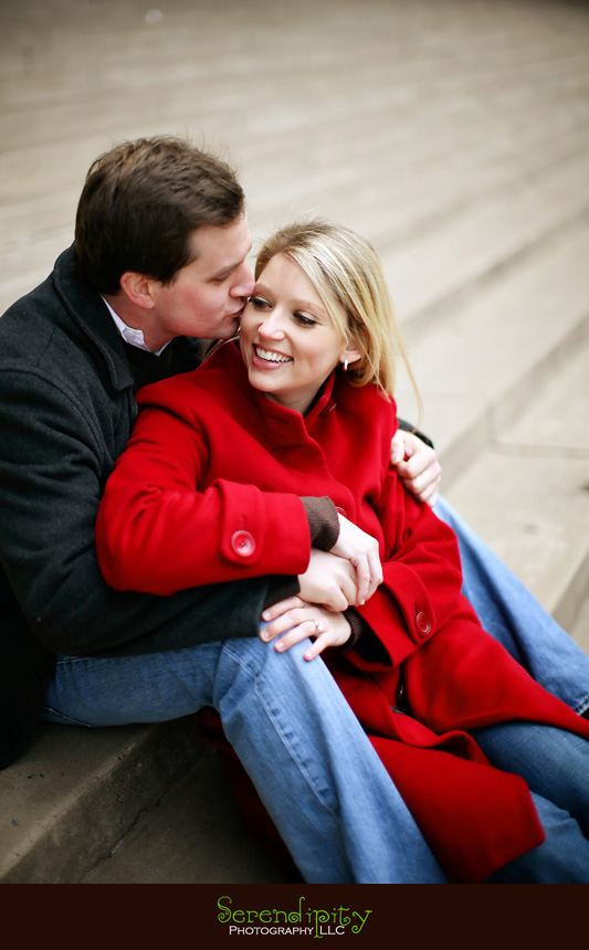 engagement session sitting on the steps engagement session sitting on the steps