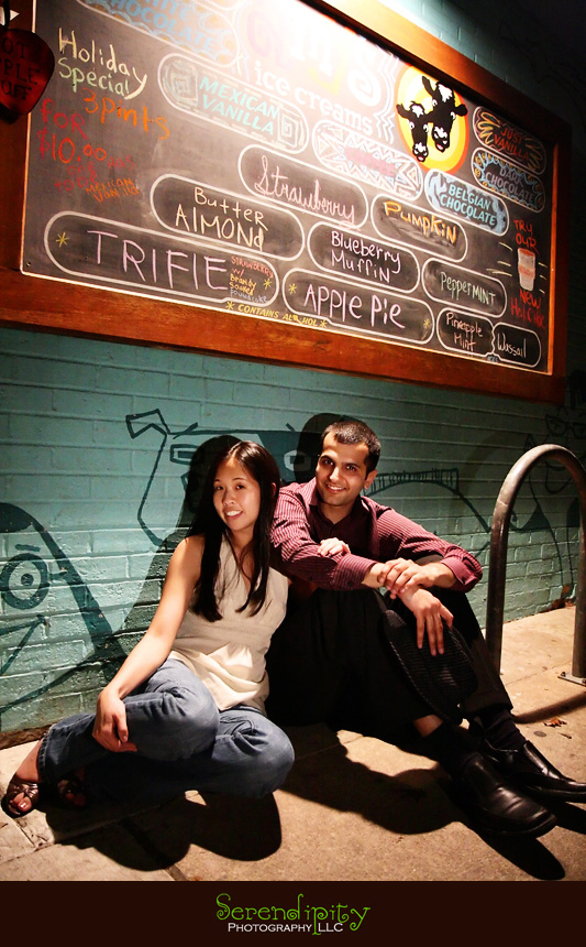 engagement session on south congress austin