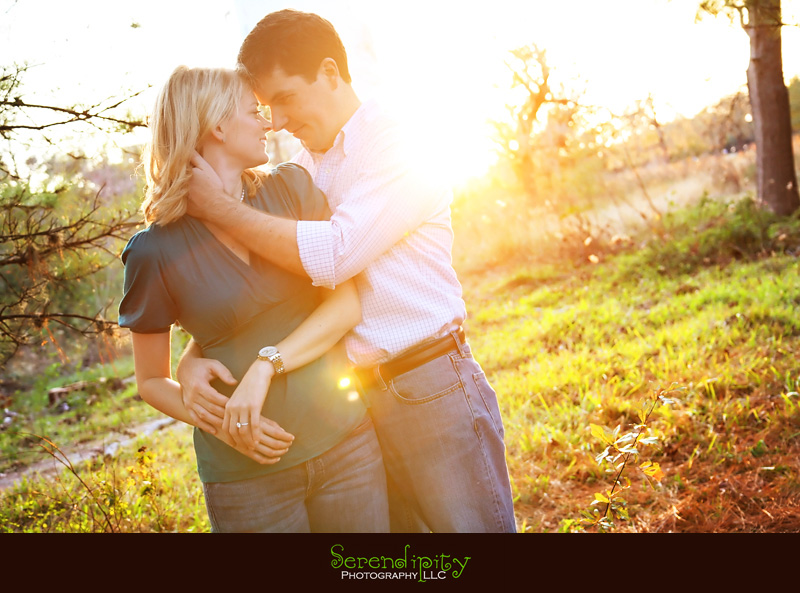 engagement session at Hermann Park