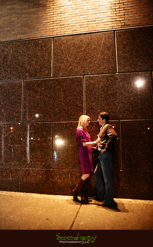 engagement session at Downtown Houston