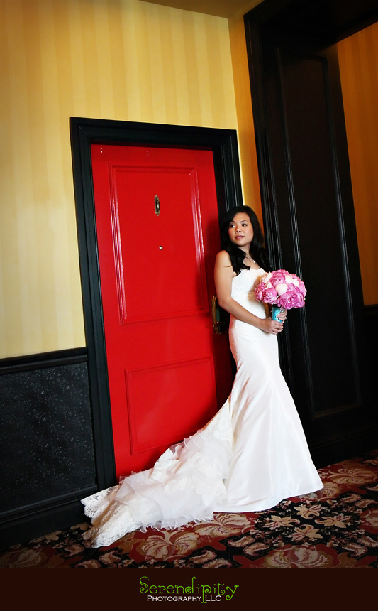 bridal and engagement session at Hotel Icon Houston