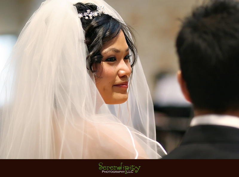 cool river, St Thomas More, bride glanced at groom
