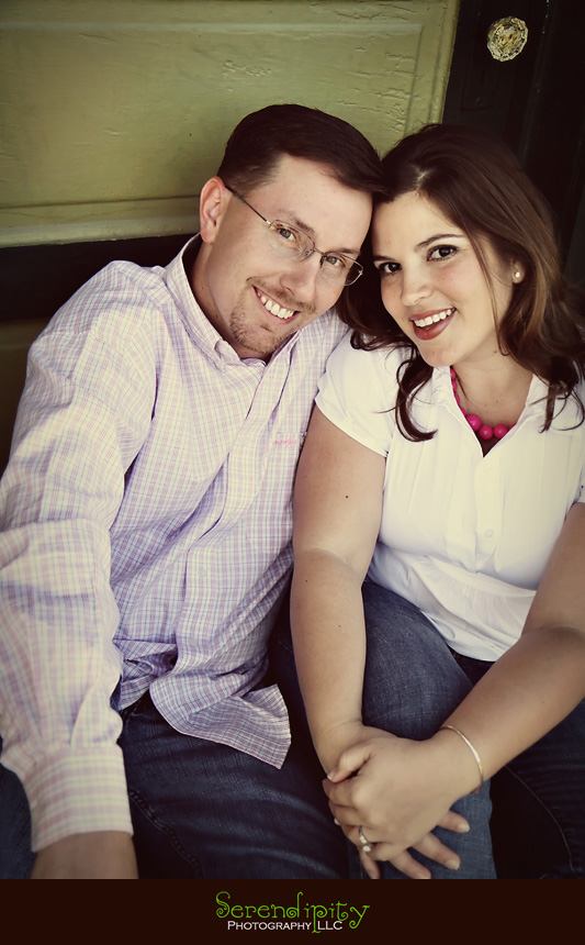  engagement session, Katy, Texas, sitting down