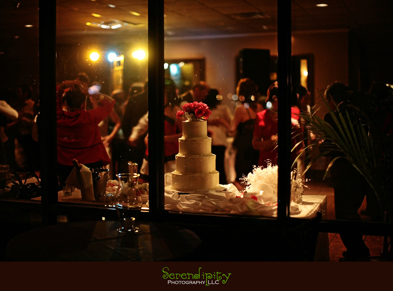 wedding reception, wedding cake