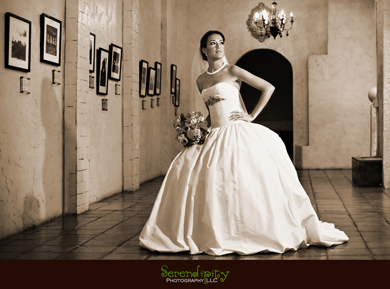bridal portrait session