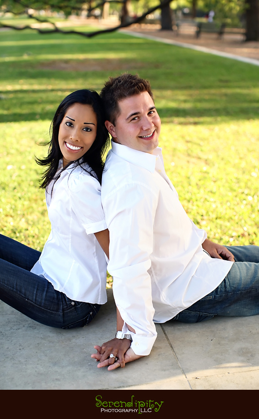 lifestyle engagement session at Hermann Park