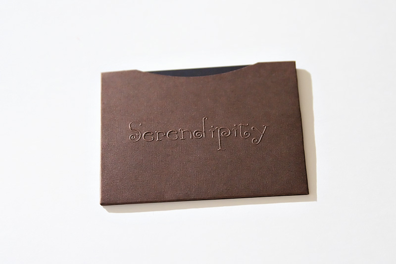 business card envelope