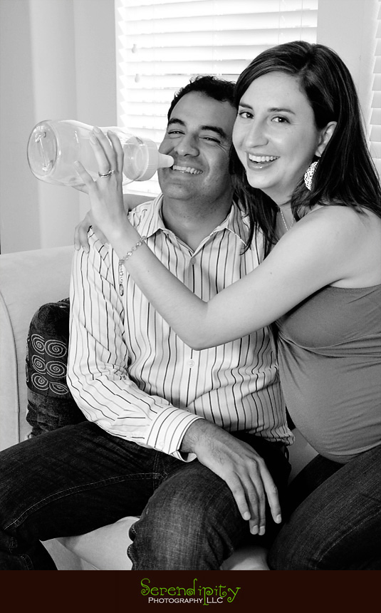 mommy feeding daddy