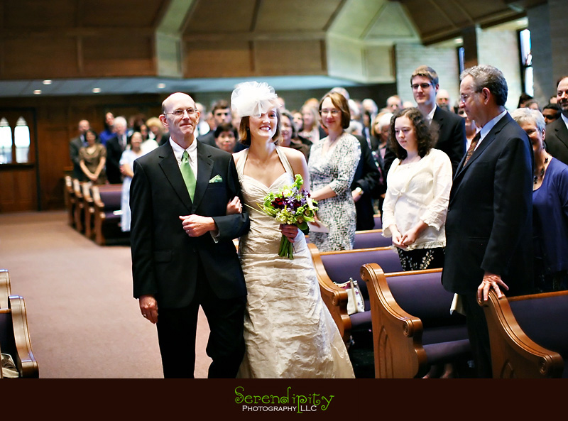 here comes the bride