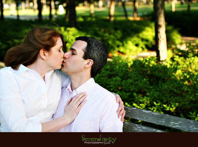 engagement session, Hermann Park