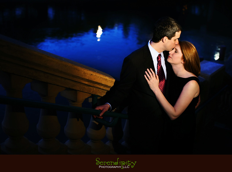 Night time engagement session