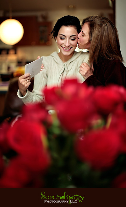receiving gift