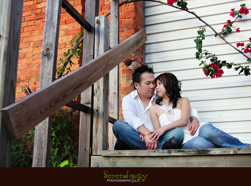 downtown houston, engagement photography, art studio