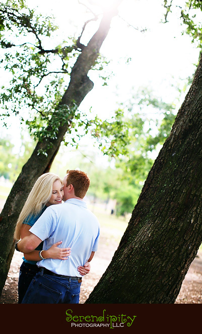 hermann park, downtown houston, engagement photography