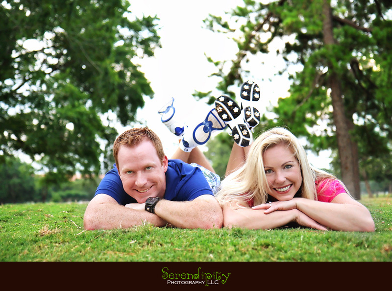 hermann park, downtown houston, engagement photography