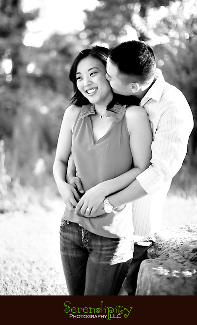 hermann park, downtown houston, engagement photography