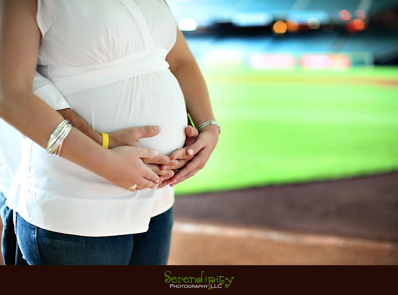 Minute Maid Park, Maternity Photography