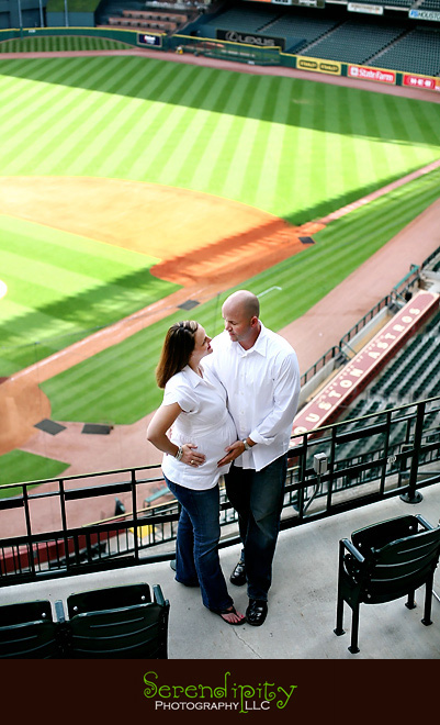 Minute Maid Park, Maternity Photography