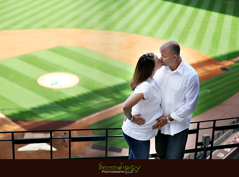 Minute Maid Park, Maternity Photography