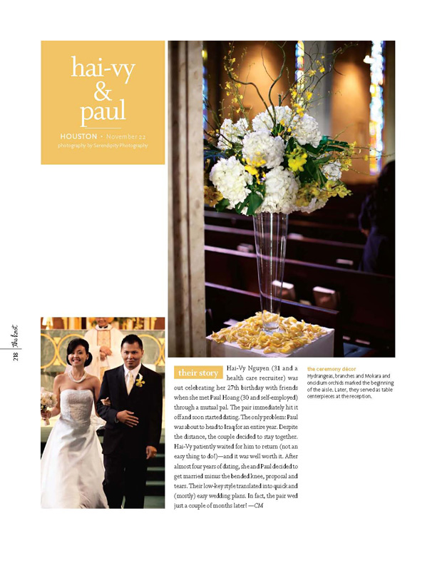 houston wedding photographer, published photographers, the knot magazine