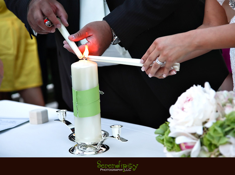 houston wedding photographer, discovery green, the grove, lighting the unity candle