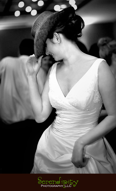 houston wedding photographer, Magnolia Hotel, bride dancing