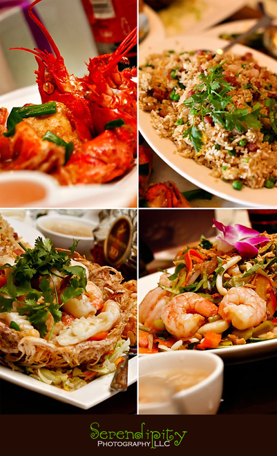 houston wedding photographer, St Edith Stein, Hotel Derek, Kim Son, Vietnamese food at reception