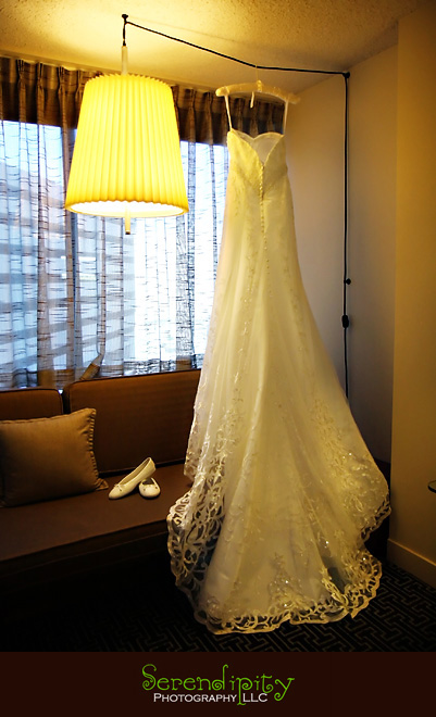 Houston wedding photographer, Hotel Derek, All Saints, bridal gown and shoes