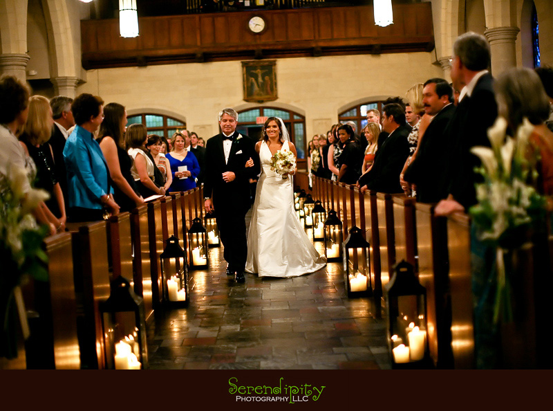 Houston wedding photographer, Holy Rosary, Houston Museum of Natural Science, here comes the bride