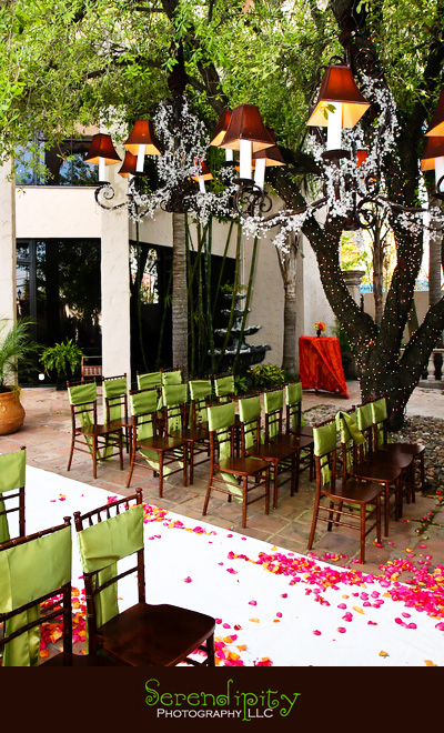 Houston wedding photographer, Villa Rinata, open house, outdoor ceremony, chandeliers