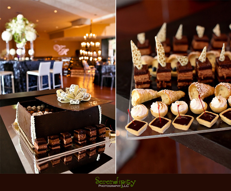 Houston wedding photographer, Villa Rinata, chocolate, desert