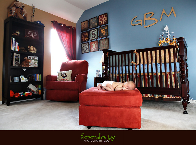 houston baby photography, houston baby portrait, newborn session, private home