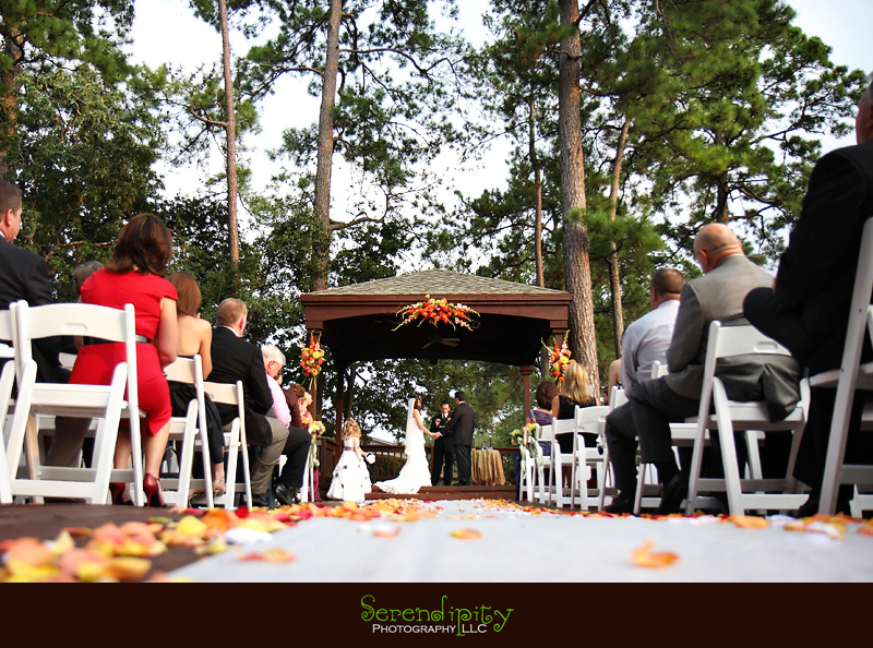 Houston wedding photographer, Woodlands Resort and Conference Center Wedding Ceremony, Flowers
