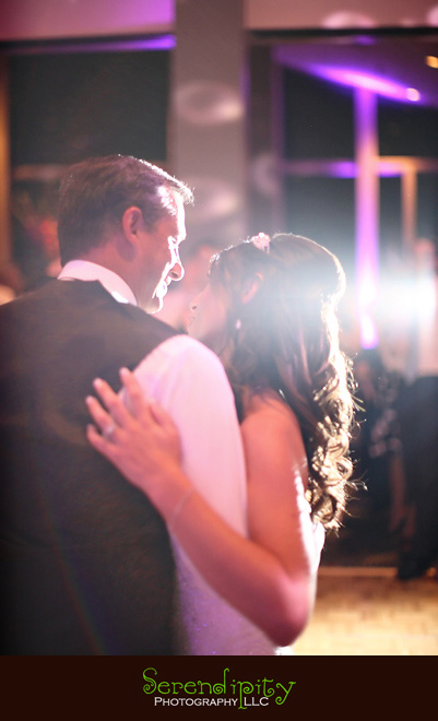 Houston wedding photographer, Woodlands Resort and Conference Center, Purple Wedding Reception, Father-daughter Dance