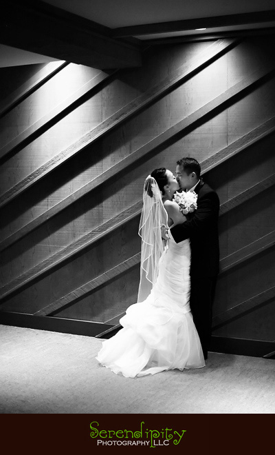 Houston wedding photographer, Memorial Drive Presbyterian, bride and groom after ceremony
