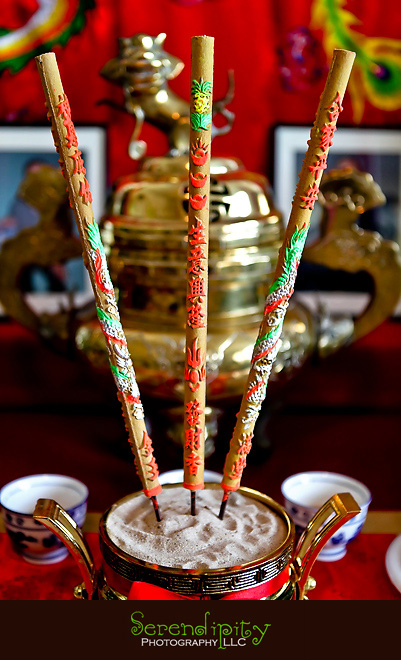 Houston wedding photographer, Vietnamese Wedding, incense