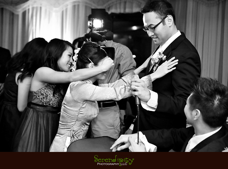 Houston wedding photographer, Vietnamese Wedding, reception games