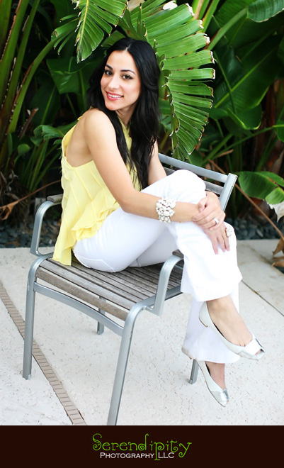 Fashion shoot, stylist