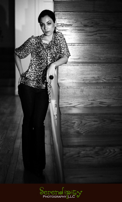 Fashion shoot, stylist