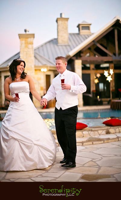 Houston wedding photographer, Pearland Church Ceremony, Private Home Reception, bride and groom smiling