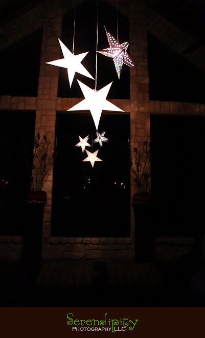 Houston wedding photographer, Pearland Church Ceremony, Private Home Reception, stars