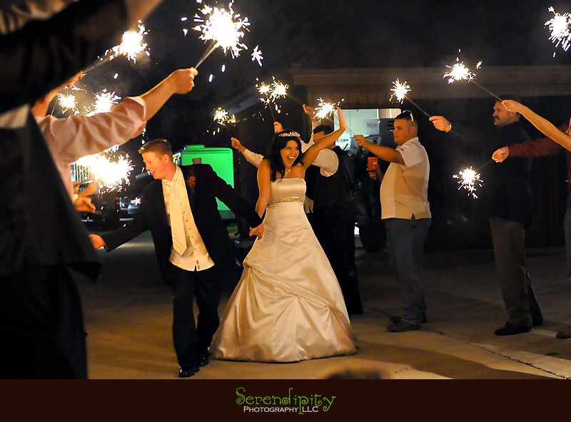 Houston wedding photographer, Pearland Church Ceremony, Private Home Reception, sparkler exit