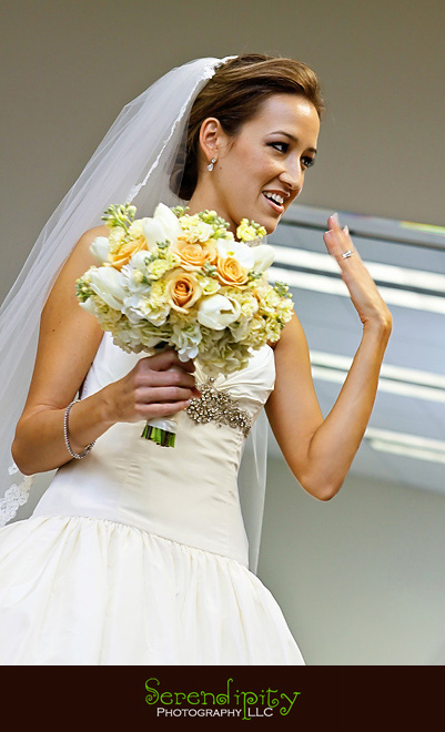 Houston wedding photographer, St George Orthodox Christian Church Ceremony, Alden Hotel Reception, bride getting nervous before the ceremony