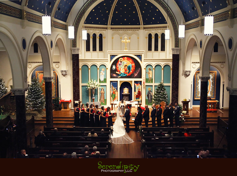 houston wedding photographer, four seasons hotel, all saints catholic church