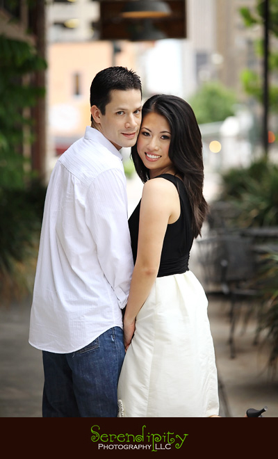 Houston Engagement Photography, Engagement Session Pictures, Houston Downtown Engagement Portrait